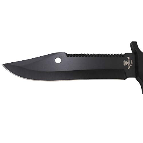Snake Eye Tactical 12-Inches Ultimate Outdoors Survival Knife Fixed Blade Knife for Hunting, Fishing, Foraging, Camping, a...
