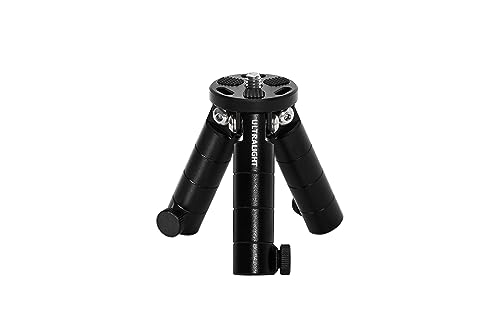 Ultralight 2.3oz/67g Trekking Pole Tripod Adapter Only - The Stool ULTripod Aluminum - Turn Trekking Poles or Branches int...