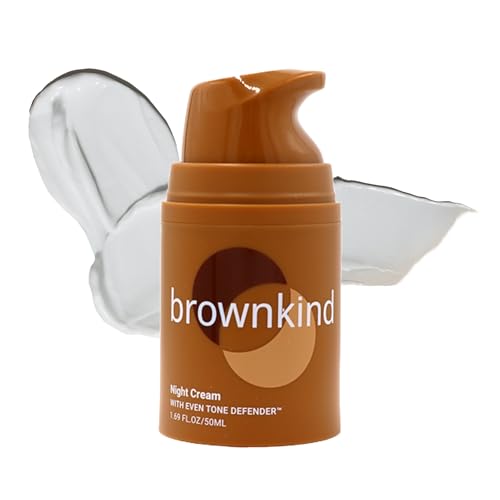Night Cream ? Restorative Overnight Moisturizer for Melanin-Rich Skin, Firms, Hydrates & Improves Texture, Dermatologist-Designed, 50ml