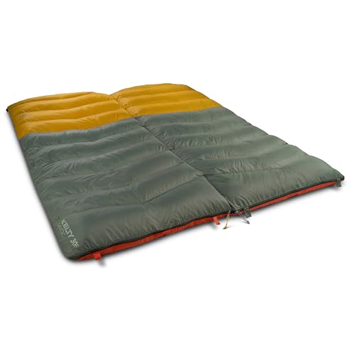 Kelty Galactic Down 30 Degree Sleeping Bag, 550 Fill Power RDS Trackable Down, Backpacking and Camping, Zip Together for 2...