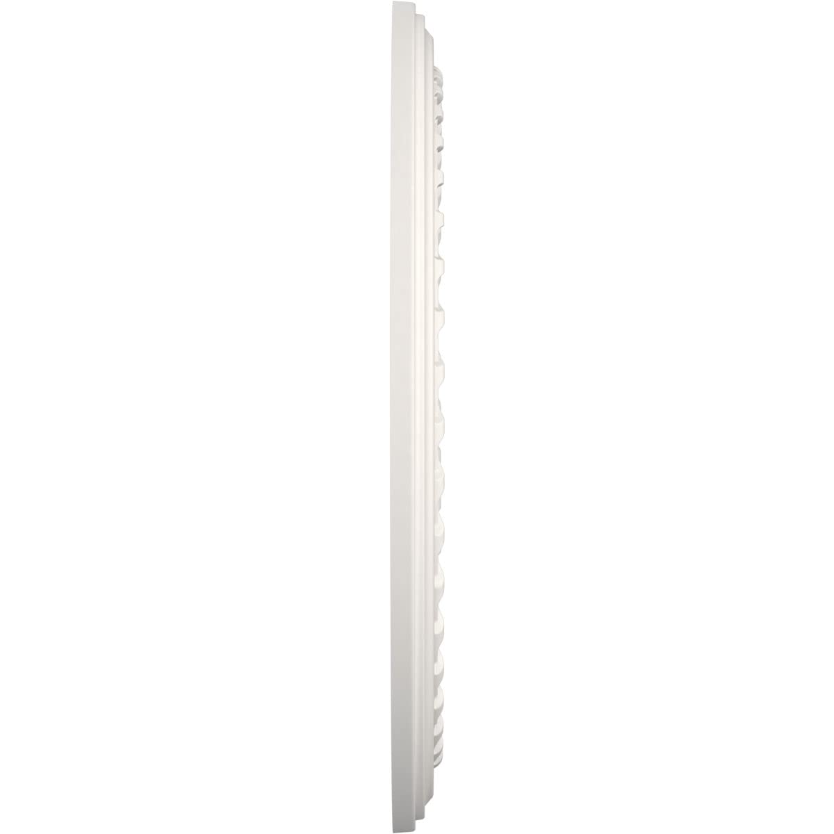 Ekena Millwork Cmp10Cogbw Cole Thermoformed Pvc Ceiling Medallion (Fits Canopies Up To 4 1/4), 10Od X 3 1/2Id X 3/4P, Ultracover