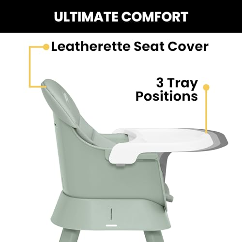 Jeep Milestone 6-in-1 High Chair by Delta Children - High Chair Converts to Stool, Booster Seat, Toddler Chair, Activity T...