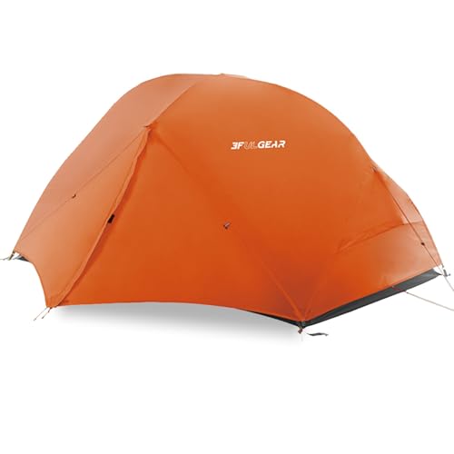 3FULGEAR Backpacking Tent, Floating Cloud 2 Easy Setup 2 Person 3/4 Season Ultralight Tents Waterproof Windproof Double La...