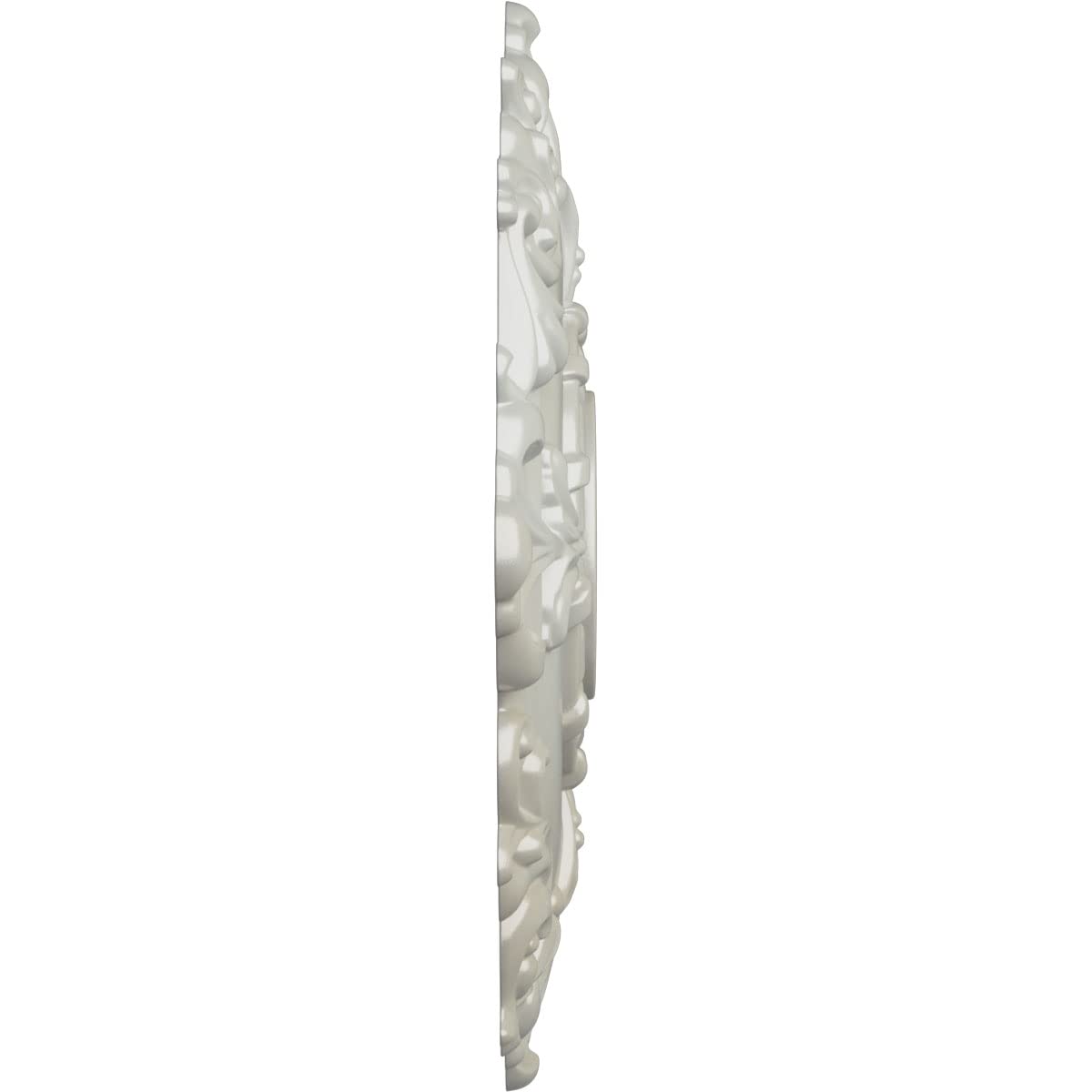 Ekena Millwork Cm18Rlfbs Riley Ceiling Medallion Fits Canopies Up To 4 5/8, Flash Blue