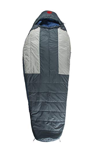 OmniCore Designs Multi Down Mummy Sleeping Bag (-10F Blue / 10F / Red / 30F Yellow) with Compression Stuff Sack and Storag...