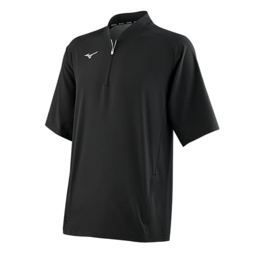 Mizuno Mens Gametime Short Sleeve Hitting Jacket