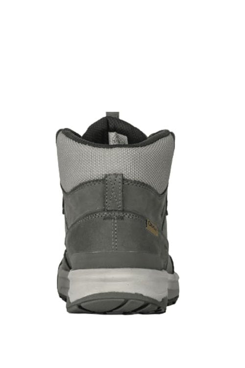 Oboz Men's Burke Mid Leather B-Dry Waterproof Hiking Boot, Nimbus Gray, 9
