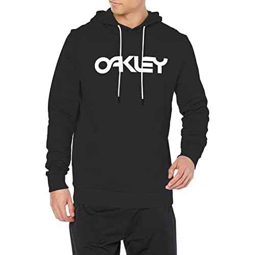 Oakley mens 2.0 B1B Pullover Hoodie 2 0, Black/White, Small US
