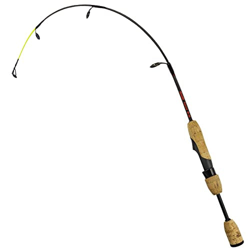 Aventik Ultralight Ice Fishing Rod and Reel Combo 26/28/30/32 inch Medium Light Fast Action Multi-Species Ice Fishing Comb...
