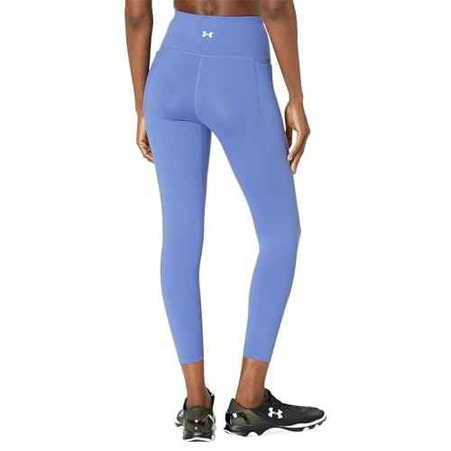 Under Armour Meridian Ankle Leggings for Women - High-Rise Waist, Bodycon Fit, Side Pockets, Pull-On, Classy & Versatile