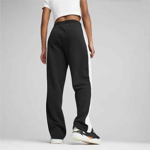 PUMA Women's Iconic T7 French Terry Straight Leg Track Pants