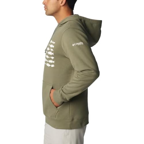 Columbia mens Pfg Fish Flag II Hoodie