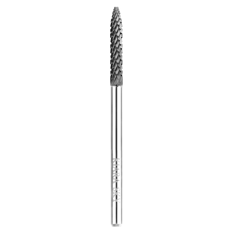 Kiara Sky Under Nail Cleaner Medium Drill Bit | CarbideX-Cut Design | for Beyond Pro Drill | Black