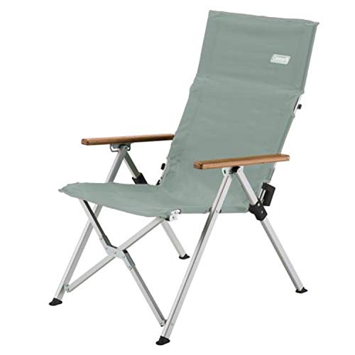 Coleman Living Collection Reclining Sling Chair, Lightweight Camp Chair with 3 Adjustable Reclining Positions, Premium Out...