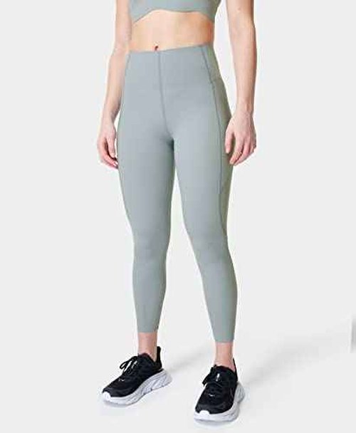 Sweaty Betty Women's Pwr Aerial Ultra Sculpt 7/8 Legging Leggings, Vapour Blue, Large