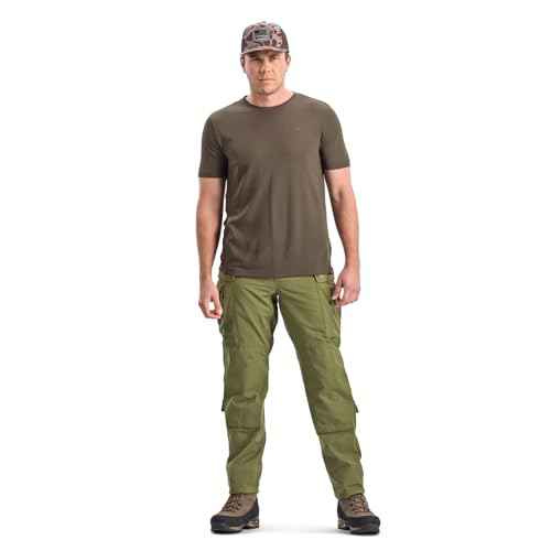 Beretta Men's Ice Power Lightweight Breathable Quick-Drying Straight Cut Short Sleeve Shooting T-Shirt