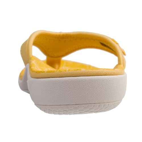 Spenco Women's Yumi Reflection Flip-Flop, Cornsilk, 7