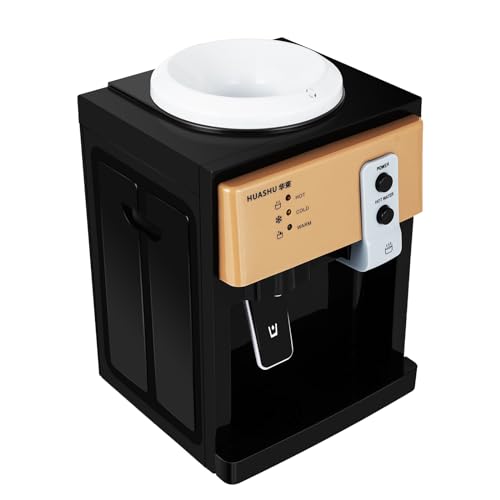 Top Loading Water Dispenser, 110V 575W Desktop Electric Water Dispenser Hot and Cold Water Cooler Efficient Cooling & Heat...