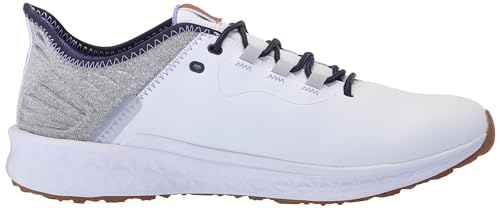 Callaway Women's La Jolla SL Golf Shoe, White/Navy, 8