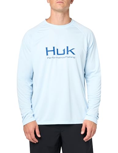 HUK Men's Pursuit Vented Long Sleeve Fishing Shirt (+30 UPF)