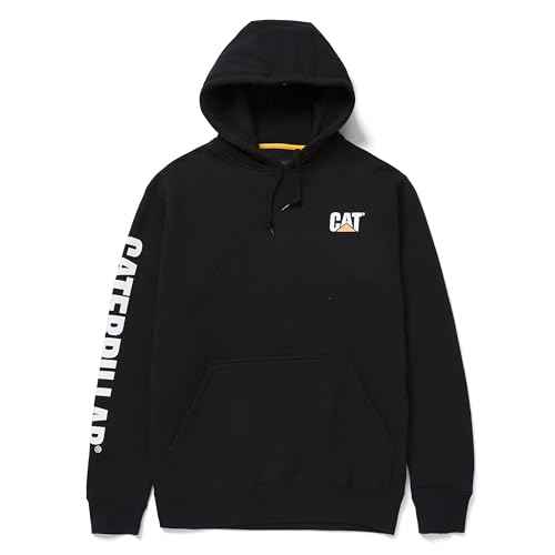 CAT Workwear Men's Caterpillar Trademark Banner Hoodie