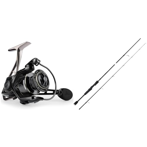 KastKing Megatron Spinning Reel, Size 4000 & KastKing Crixus Fishing Rods, Spinning Rod 6ft 6in-Medium - Fast-2pcs