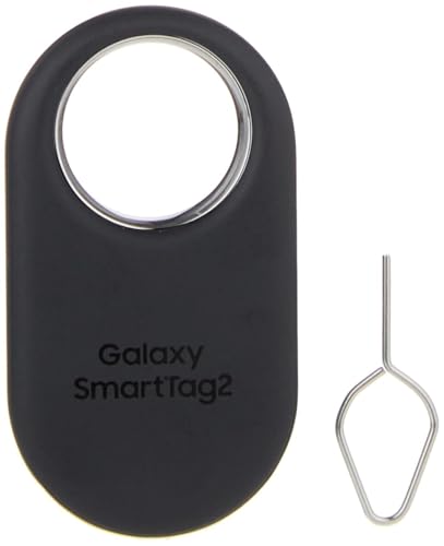 Samsung SmartTag2 (2023) Bluetooth + UWB, IP67 Water and Dust Resistant, Findable via App, 1.5 Year Battery Life - Black (...