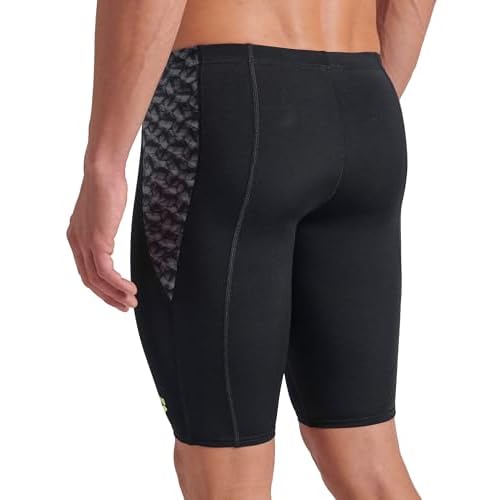 ARENA Mens Performance Men's Monogram Swim Jammer Knee-Length Swimsuit Training Bathing Suit
