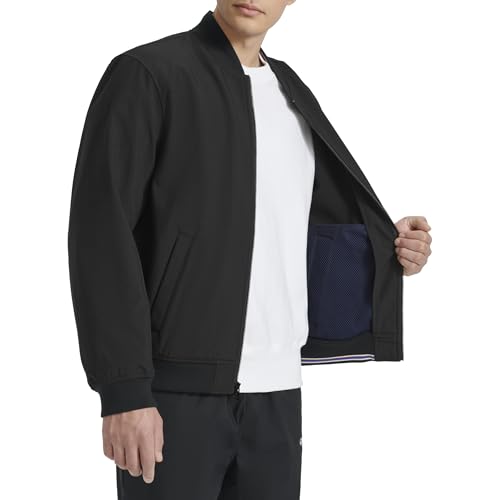 Champion mens Soft Shell Sport Bomber Jacket With Logo