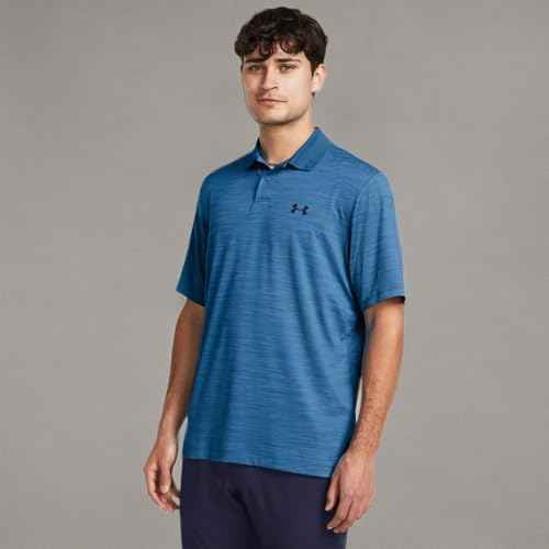 Under Armour Men's Performance 3.0 Polo, (406) Photon Blue / / Midnight Navy, XX-Large