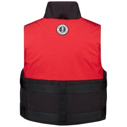 Mustang Survival Accel 100 Fishing Foam Vest Large Red/Black