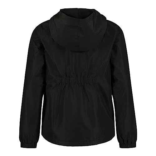 Under Armour Girls' Windbreaker, Zip-up Jacket, Water Repellent and Windproof