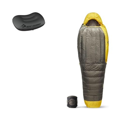 Sea to Summit Sleep System: Aeros Ultralight Pillow and Spark Down Sleeping Bag