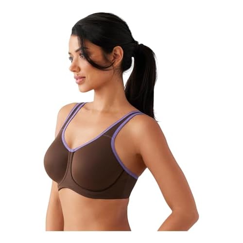 Wacoal Women's Simone Sport Unlined Full Coverage Underwire Sports Bra, 855170