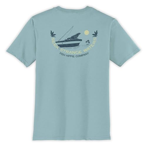 Fish Hippie Strange Waters Tee