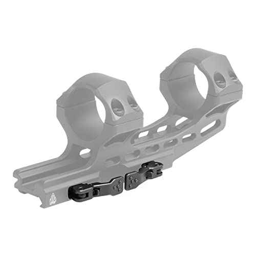 UTG ACCU-SYNC QR 30mm, High Pro, 50mm Offset Scope Mount Black