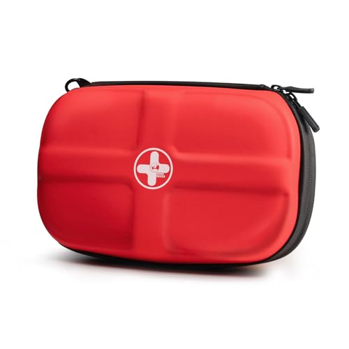 RHINO RESCUE EVA First Aid Kit, Small Waterproof Emergency Hiking First Aid Kit for Backpacking, Medical Kit for Travel, H...