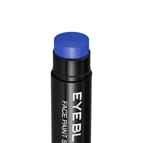 CCbeauty Blue Glitter Eye Black Stick for Baseball Football Softball Lacrosse Sport Accessories, Anti-Glare Eyeblack, Wate...