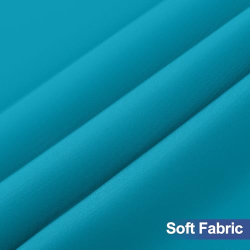 homing 4 Packs 6 Foot Rectangle Table Cloth, Waterproof Polyester Elastic Fitted Tablecloth, Washable Table Cover for Picn...