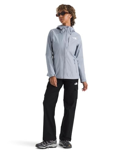 THE NORTH FACE womens Alta Vista Rain Jacket | 3 Piece Hood With Adjustable Cinch-cord, Waterproof, Breathable