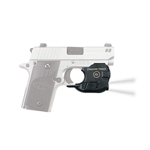 Crimson Trace Lightguard Weapon Light with Ambidextrous Controls, 2 Modes and Heavy Duty Construction for Tactical Carry, CCW and Competition