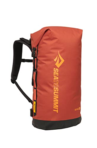 Sea to Summit Big River Dry Backpack with Adjustable Harness, 50 Liter, Picante Red