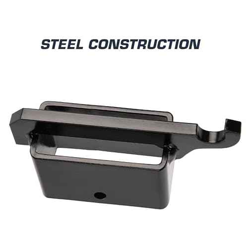 Allen Company EZ Aim Steel Gong Shooting Target Hanging Hook, for 2" x 4" Mount, 2.1 lbs., Black