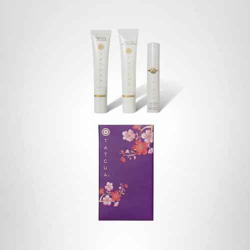 TATCHA The Lip Ritual Set | The Kissu Lip Scrub, Treatment, & Lip Tint - Smooth, Hydrate, and Protect Lips | $102 Value