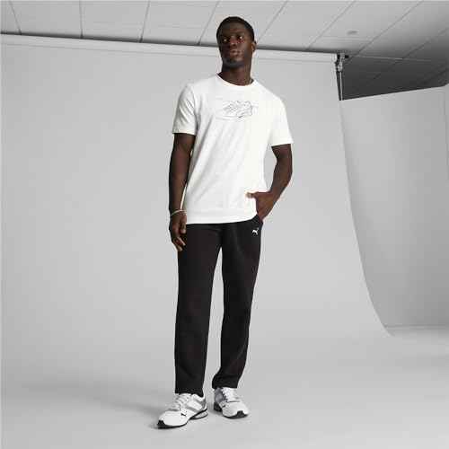PUMA Mens Big Logo Fleece 10" Shorts (Available in Big & Tall)