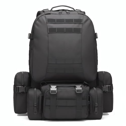 Fortune Edge Military Tactical Backpack for Men 60L Waterproof Bug Out Bag Survival Rucksack Go Bag Emergency Molle System...