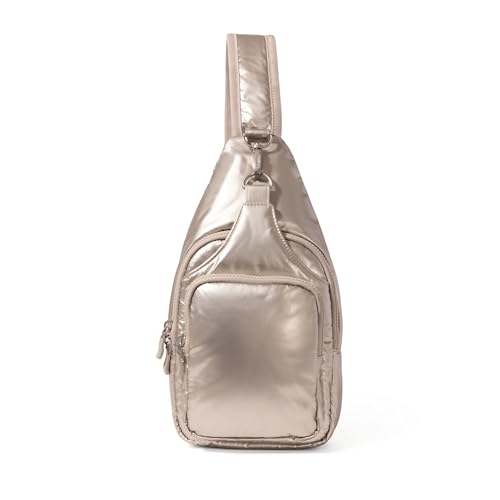 Baggallini Women's Central Park Sling 12"x7" Crossbody Bag W/Convertible Adjustable Shoulder Strap