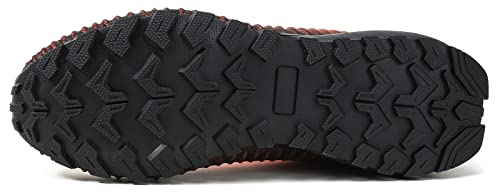 Kricely Men's Trail Running Shoes Fashion Walking Hiking Sneakers for Men Tennis Cross Training Shoe Outdoor Snearker Mens...