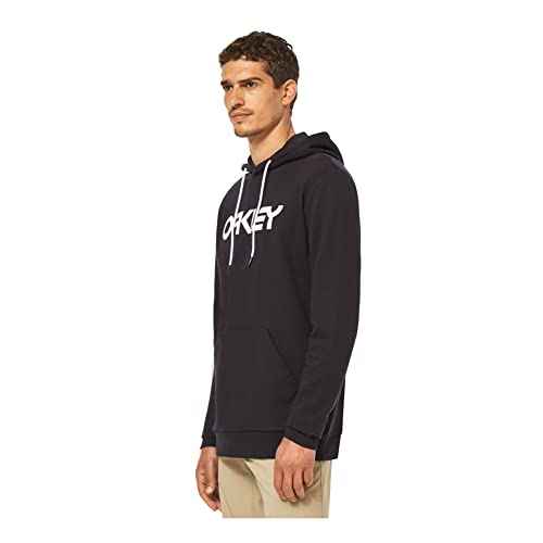 Oakley mens 2.0 B1B Pullover Hoodie 2 0, Black/White, Small US