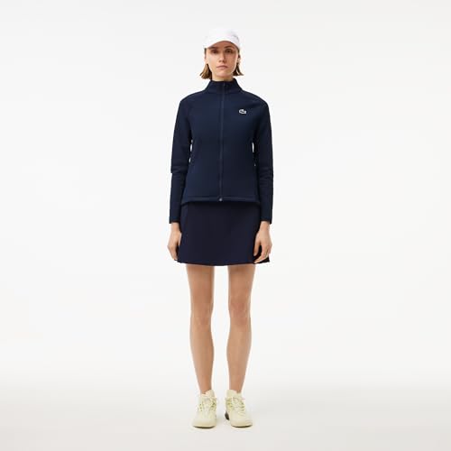 Lacoste Women's Sport Slim Fit Zip-up Golf Layering Jacket
